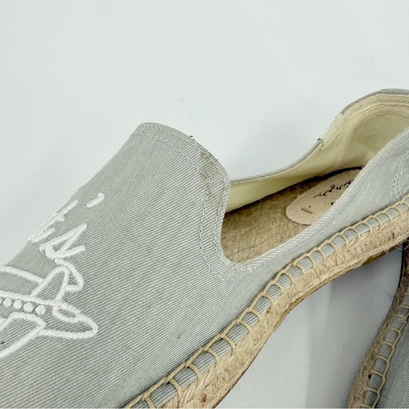 Soludos x Ceizer Let's Fly Away Smoking Slipper in Chambray Size 9 - Picture 8 of 12